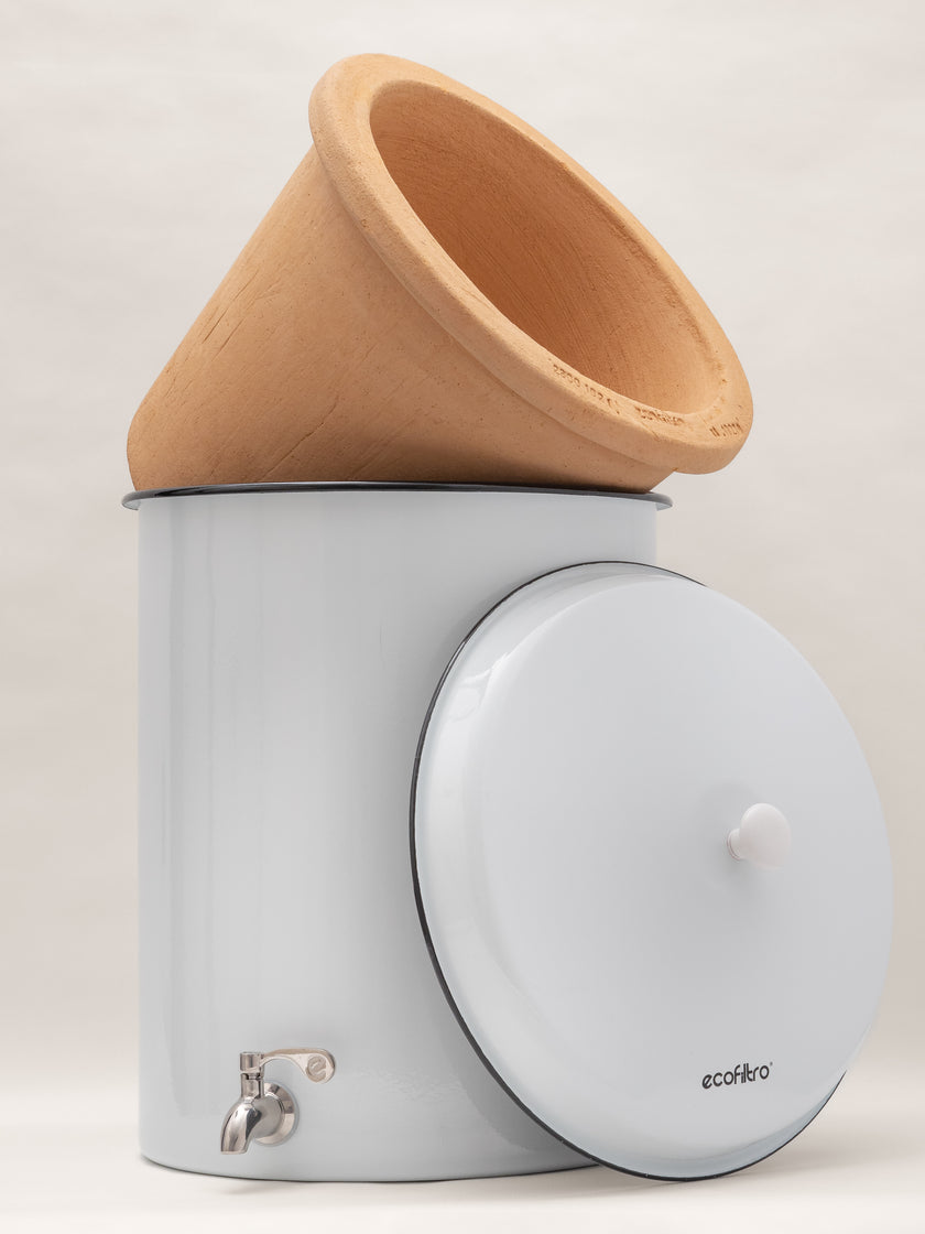 Filtro de água Ecofiltro 20L - Branco