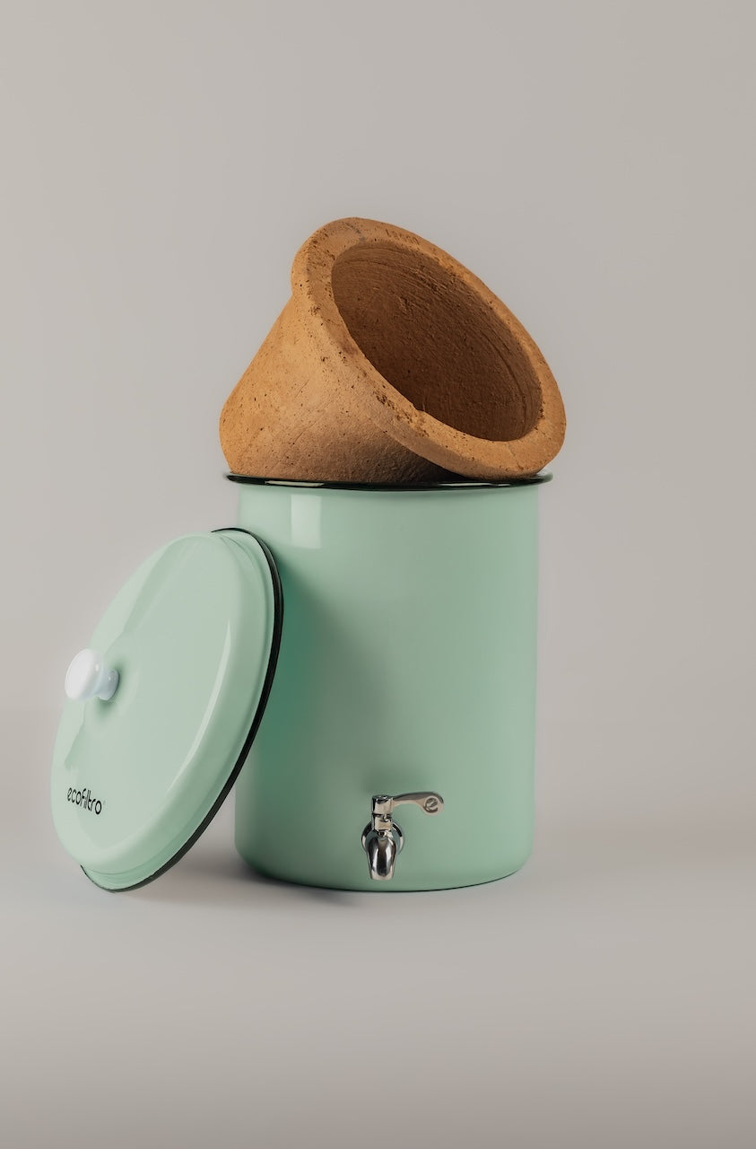Filtro de água Ecofiltro 5L - Verde menta