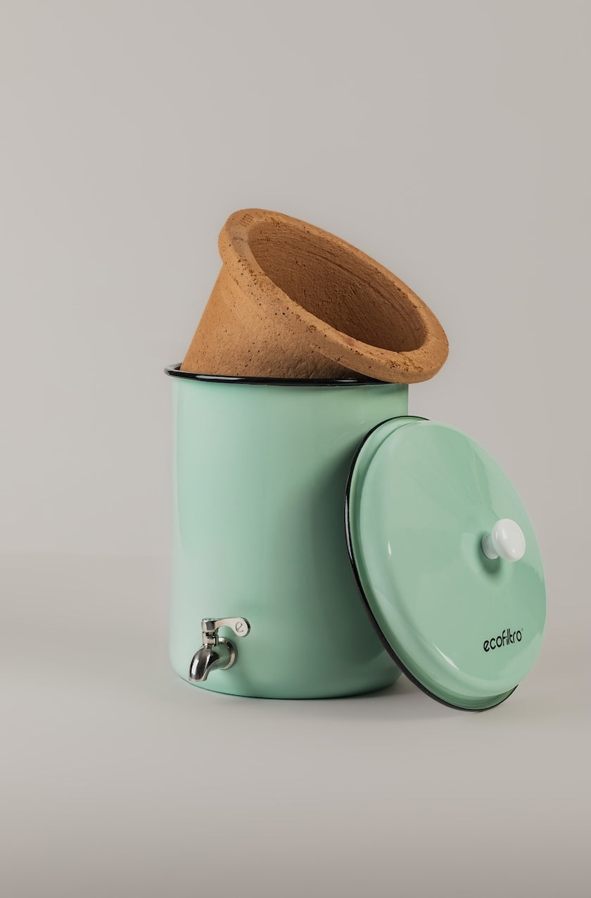 Filtro de água Ecofiltro 5L - Verde menta