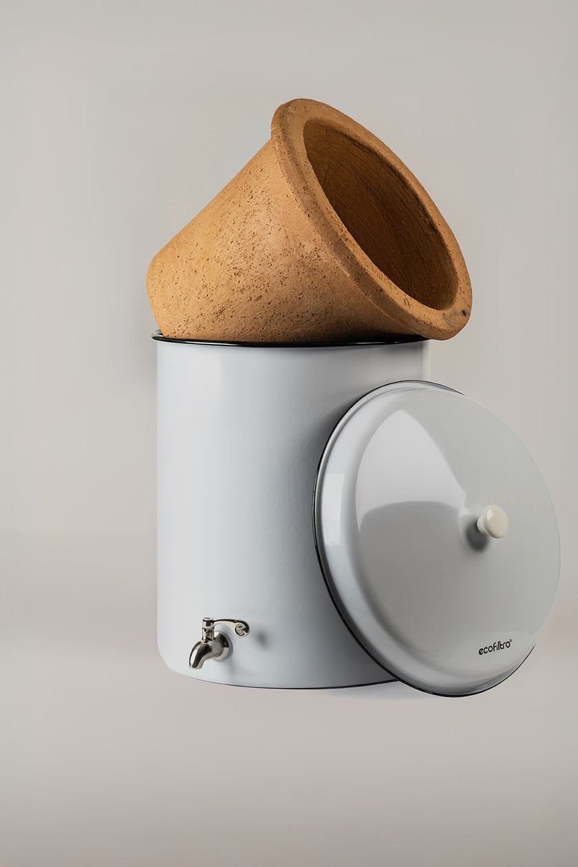 Filtro de água Ecofiltro 20L - Branco