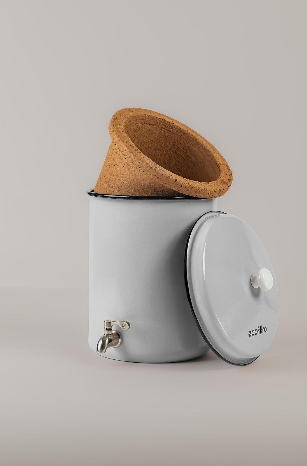 Filtro de água Ecofiltro 5L - Branco