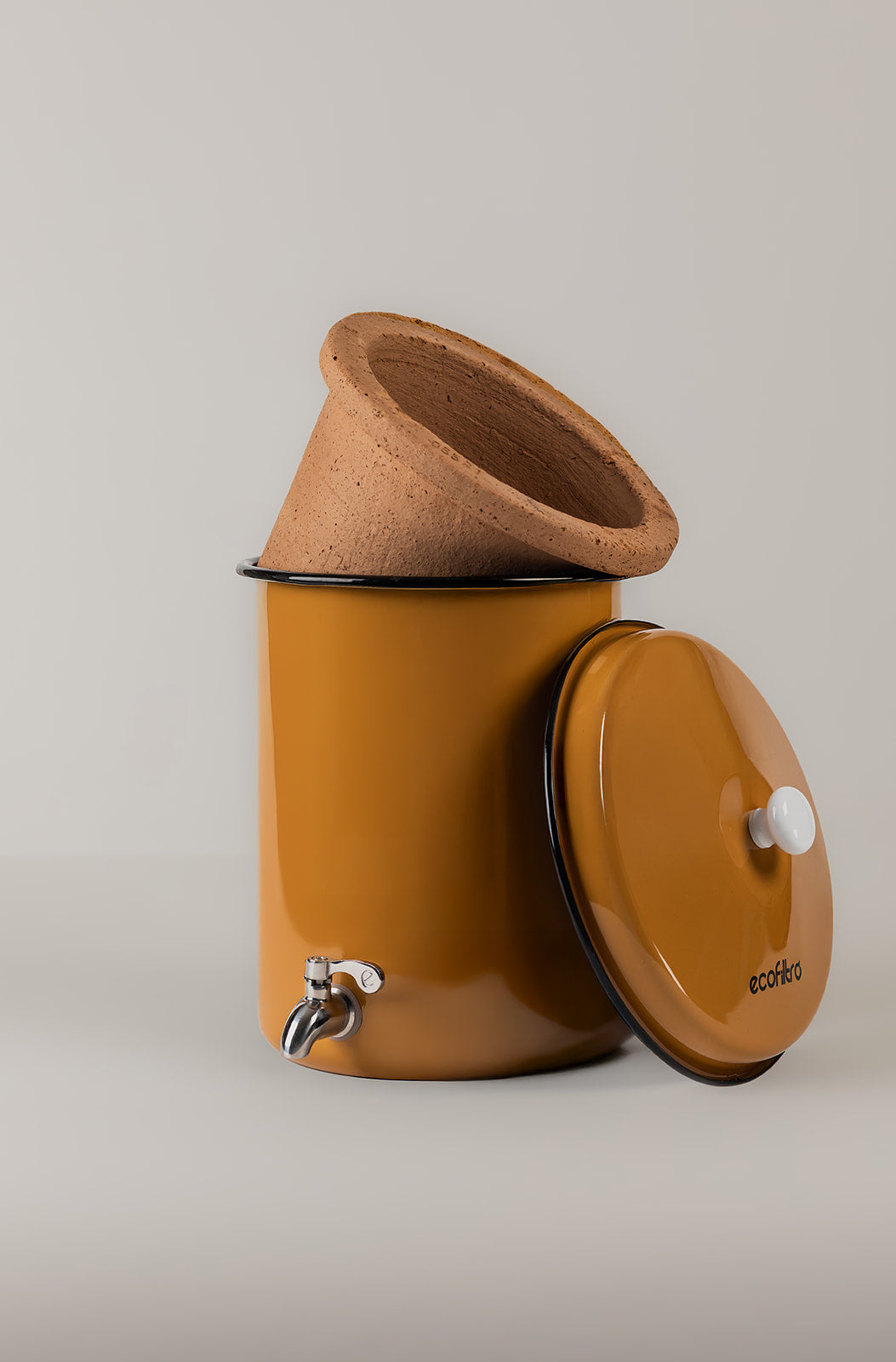 Filtro de água Ecofiltro 5L - Amarelo